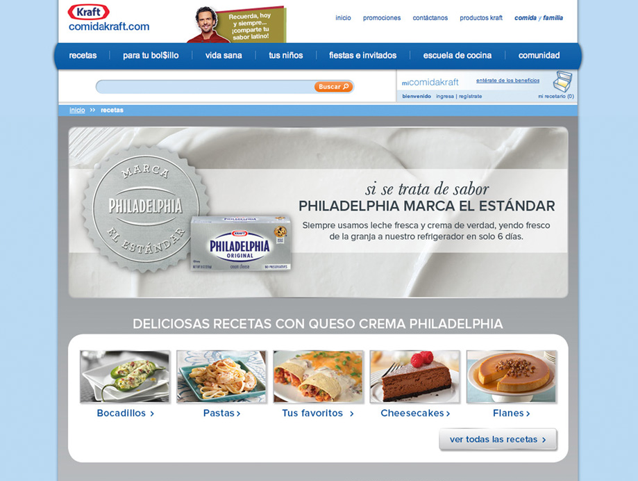 Kraft Philadelphia Spanish LP